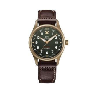 pas cher IWC Pilot quote.s Automatic Spitfire 39mm Mens Watch Green IW326806