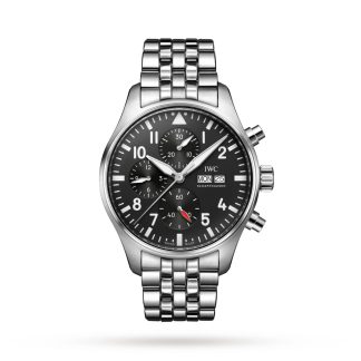 pas cher IWC Pilot quote.s Watch Chronograph 43mm IW378002