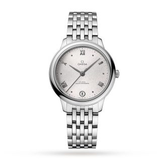 pas cher Omega De Ville Prestige Co Axial Master Chronometer 34mm Ladies Watch Silver O43410342002001
