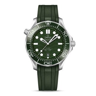 pas cher Omega Seamaster Diver 300m Co Axial Master Chronometer 42mm Montre Homme Vert O21032422010001