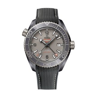 pas cher Omega Seamaster Planet Ocean 600M Co Axial Master Chronometer GMT 45.5mm Montre Homme Gris O21592462299002