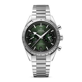 pas cher Omega Speedmaster 57 Co Axial Master Chronometer Chronograph 40.5mm Mens Watch Green O33210415110001