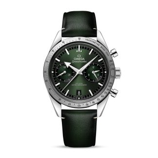 pas cher Omega Speedmaster 57 Co Axial Master Chronometer Chronograph 40.5mm Mens Watch Green O33212415110001