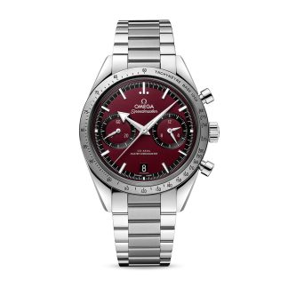 pas cher Omega Speedmaster 57 Co Axial Master Chronometer Chronograph 40.5mm Mens Watch Red O33210415111001