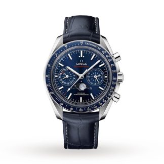 pas cher Omega Speedmaster Moonphase Co Axial Master Chronometer Chronograph Montre Homme O30433445203001