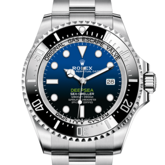 pas cher Rolex Rolex Deepsea Oyster 44 mm Oystersteel D cadran bleu M136660-0003