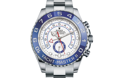 pas cher Rolex Yacht-Master II Oyster 44 mm Oystersteel Cadran blanc M116680-0002