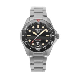 pas cher TAG Heuer Aquaracer Professional 300 43mm Mens Watch Black The WOS Limited Edition 1 of 500 WBP208D.BF0631