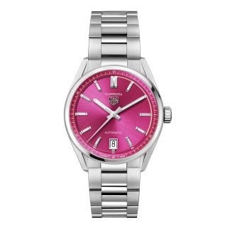 pas cher TAG Heuer Carrera Date 36mm Ladies Watch Pink WBN2313.BA0001