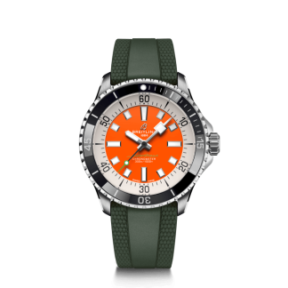 pas cher breitling Superocean Automatic 42 Kelly Slater Acier inoxydable Orange A173751A1O1S1