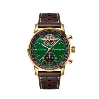pas cher breitling Top Time B21 Ford Mustang Bronze Green NB21251A1L1X1